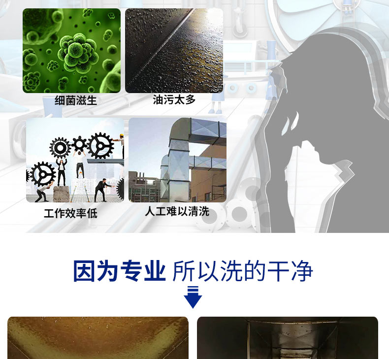 快通牌KT-8001推車(chē)式油煙管道清洗機(jī)(4)